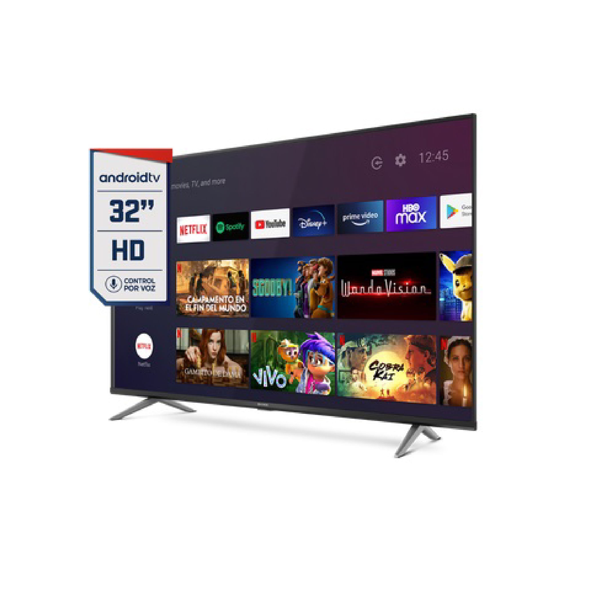 Smart Tech TV LED HD 32" (80 cm) Smart TV Google 32HG01V HDMI, USB, Résolution