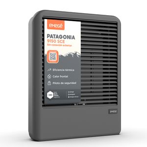 Calefactor Emege Patagonia 5000Kcal Sin salida MG 9150