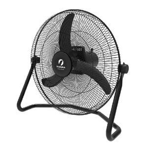 Ventilador turbo Indelplas 20" industrial 75W IVI20 Negro