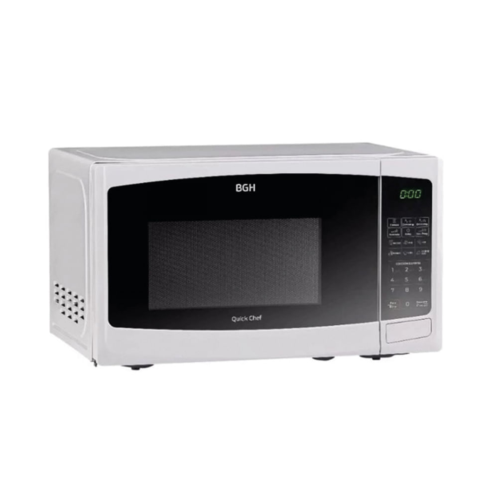 Microondas BGH Q.Chef 28L Con Grill B228DB9 Blanco