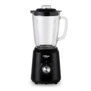 Licuadora Liliana 1,5L Jarra vidrio Glasslic AL340 Negra