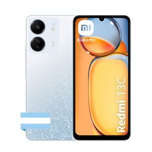 Celular Xiaomi 13C 128GB 4GB RAM 6.74" Blanco