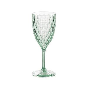 Copa Vino acrílico Carol 330Ml. Glamour verde 5316-14242