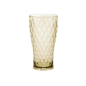 Vaso Acrílico 500Ml. Carol Glamour ambar 5313-14205