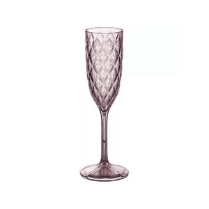 Copa Champagne acrílico 200Ml. Carol Glamour rosa 5733-14235