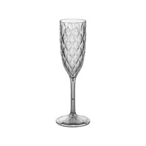 Copa Champagne acrílico 200Ml. Carol Glamour transparente 5733-14236