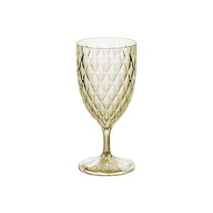 Copa vino Carol 330Ml. Glamour acrílico ambar 5316-14245