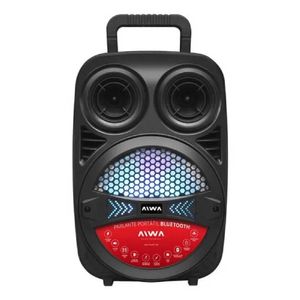 Parlante portátil Aiwa 2500W AW-P240D-SN Negro