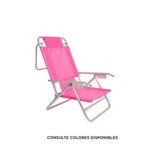 Reposera Descansar Playera 7/8 Aluminio 80012