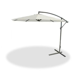 Sombrilla con brazo lateral Goodnice 3Mts. HWS1712 3M Blanca