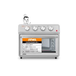 Horno Eléctrico Atma 23L HGFA2323PI Grill C/ Freidora de Aire