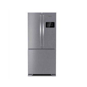 Heladera WHIRLPOOL FRENCH DOOR WRO85BK 541 L. INOX SBS